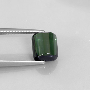 2.57캐럿 천연 그린 투르말린, 투명한, 8.3×7.1 mm, 투명/반투명