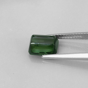 2.57캐럿 천연 그린 투르말린, 투명한, 8.3×7.1 mm, 투명/반투명