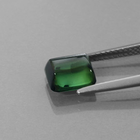 2.53캐럿 천연 그린 투르말린, 투명한, 7.9×7.2 mm, 투명/반투명