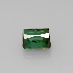 1.98캐럿 천연 그린 투르말린, 에메랄드 컷, 7×6.5 mm, VVS-VS
