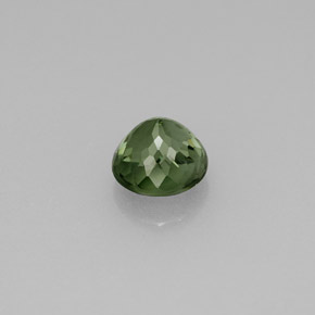 0.93캐럿 천연 그린 투르말린, 라운드 컷, 5.76 mm, VVS