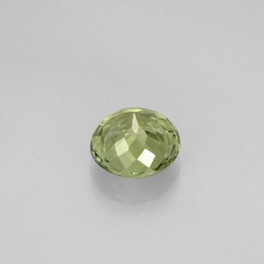 0.80캐럿 천연 그린 투르말린, 라운드 컷, 5.76 mm, VVS