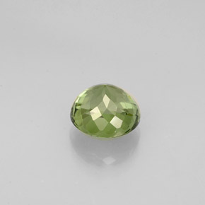 0.90캐럿 천연 그린 투르말린, 라운드 컷, 5.77 mm, VVS
