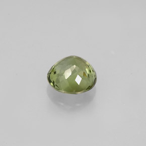 0.74캐럿 천연 그린 투르말린, 라운드 컷, 5.56 mm, VVS-VS