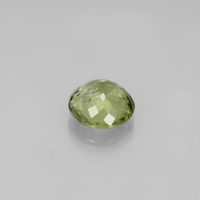 0.68캐럿 천연 그린 투르말린, 라운드 컷, 5.71 mm, VVS