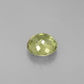 0.76캐럿 천연 Light Green  투르말린, 라운드 컷, 5.69 mm, VVS-VS