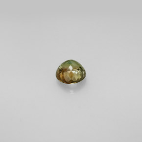 0.55캐럿 천연 멀티컬러 투르말린, 라운드 컷, 5.00 mm, VVS-VS
