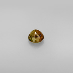 0.61캐럿 천연 멀티컬러 투르말린, 라운드 컷, 5.07 mm, VVS