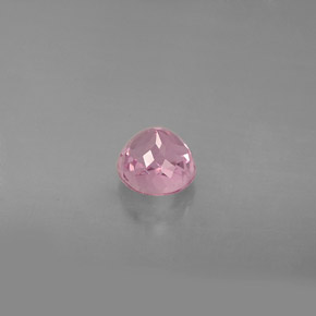 0.88캐럿 천연 핑크 투르말린, 라운드 컷, 5.58 mm, VVS-VS