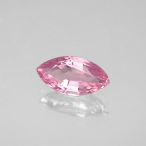 1.30캐럿 천연 핑크 투르말린, 마퀴즈, 10.4×5.4 mm, VS-SI