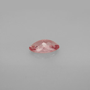 0.70캐럿 천연 로즈 투르말린, 마퀴즈, 7.9×4.5 mm, VS-SI