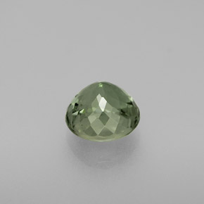 1.29캐럿 천연 그린 투르말린, 라운드 컷, 6.55 mm, VS
