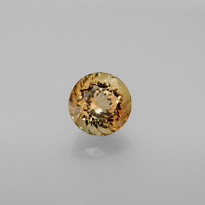 1.38캐럿 천연 멀티컬러 투르말린, 라운드 컷, 6.73 mm, VVS-VS