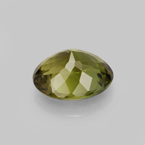 1.34캐럿 천연 멀티컬러 투르말린, 타원형 컷, 7.9×6.4 mm, VS