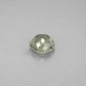 1.03캐럿 천연 그린 투르말린, 라운드 컷, 6.43 mm, VS