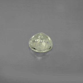 0.93캐럿 천연 라이트 그린 투르말린, 라운드 컷, 6.29 mm, VVS-VS