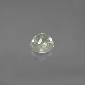 0.94캐럿 천연 라이트 그린 투르말린, 라운드 컷, 5.97 mm, VVS-VS