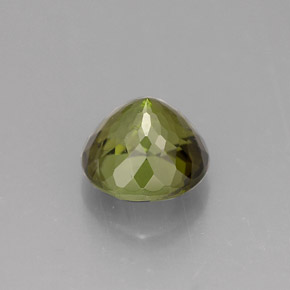 1.21캐럿 천연 멀티컬러 투르말린, 라운드 컷, 6.38 mm, VS