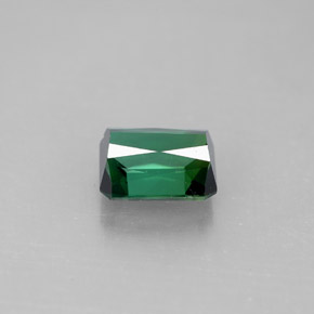 1.64캐럿 천연 블루 그린 투르말린, 에메랄드 컷, 7.4×6 mm, VVS