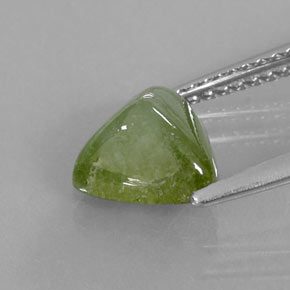 1.84캐럿 천연 그린 투르말린, 투명한, 8.3×7.8 mm, 투명/반투명