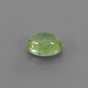0.99캐럿 천연 그린 투르말린, 투명한, 7.1×5.2 mm, 투명/반투명