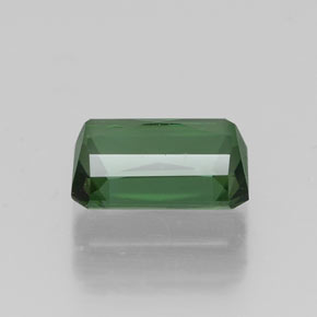 1.00캐럿 천연 그린 투르말린, 에메랄드 컷, 7×4.8 mm, VVS-VS