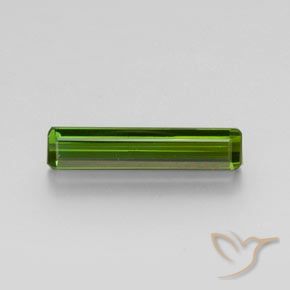 1.98ct 자연스러운 포레스트 그린 전기석, 에메랄드 컷, VS