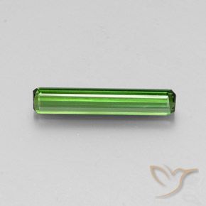 1.43ct 자연스러운 녹색 전기석, 에메랄드 컷, VVS-VS