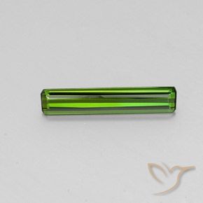 1.49ct 자연스러운 녹색 전기석, 에메랄드 컷, VS