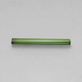 1.75캐럿 천연 그린 투르말린, 에메랄드 컷, 26.1×2.7 mm, VVS-VS