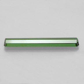 1.51캐럿 천연 그린 투르말린, 에메랄드 컷, 20.5×3.4 mm, VS