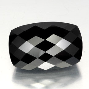 40.56캐럿 천연 숄 전기석, 쿠션 컷, 불투명체