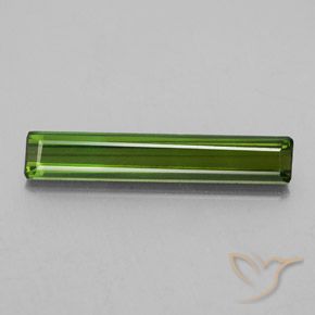 2.32ct 자연스러운 딥그린 전기석, 에메랄드 컷, VVS-VS