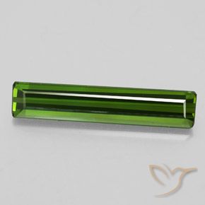 2.36ct 자연스러운 딥그린 전기석, 에메랄드 컷, VVS-VS