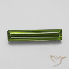 2.61ct 자연스러운 해초 녹색 전기석, 에메랄드 컷, VVS
