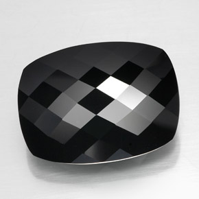 49.37캐럿 천연 숄 투르말린, 쿠션 컷, 26×19.3 mm, 불투명체