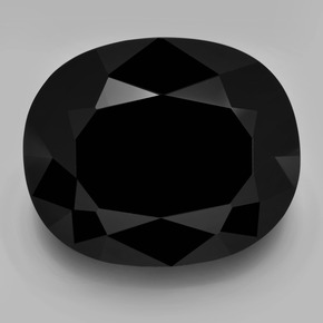 52.89캐럿 천연 숄 투르말린, 타원형 컷, 25.7×21.4 mm, 불투명체