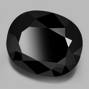 52.89캐럿 천연 숄 투르말린, 타원형 컷, 25.7×21.4 mm, 불투명체