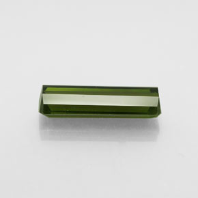 2.25캐럿 천연 그린 투르말린, 에메랄드 컷, 14×4.3 mm, VVS