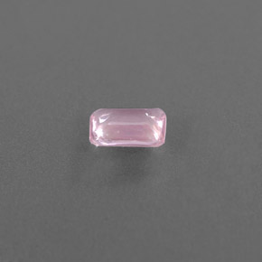 0.57캐럿 천연 핑크 투르말린, 투명한, 6.4×4.4 mm, 투명/반투명