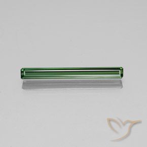 2.21ct 자연스러운 포레스트 그린 전기석, 에메랄드 컷, VVS-VS