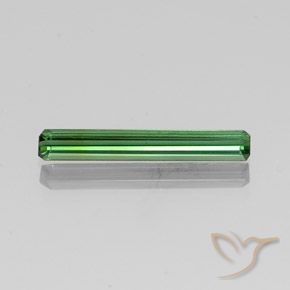 1.53ct 자연스러운 녹색 전기석, 에메랄드 컷, VVS-VS
