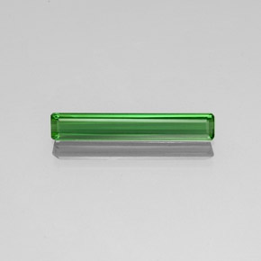 1.88캐럿 천연 미디엄 그린 투르말린, 에메랄드 컷, 20.9×3.4 mm, VVS-VS