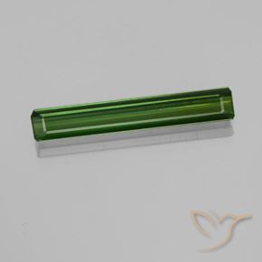 2.87ct 자연스러운 딥그린 전기석, 에메랄드 컷, VVS-VS