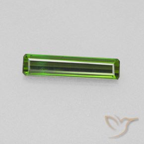 1.60ct 자연스러운 딥그린 전기석, 에메랄드 컷, VVS-VS