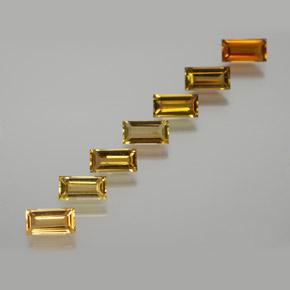 2.39캐럿 천연 미디엄 브라운 투르말린 보석, 바게트, VS