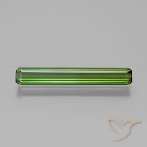 1.16ct 자연스러운 딥그린 전기석, 에메랄드 컷, VVS-VS