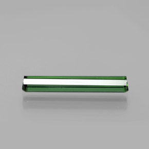 1.27캐럿 천연 그린 투르말린, 에메랄드 컷, VVS-VS