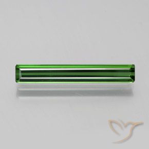 1.93ct 자연스러운 녹색 전기석, 에메랄드 컷, VVS-VS