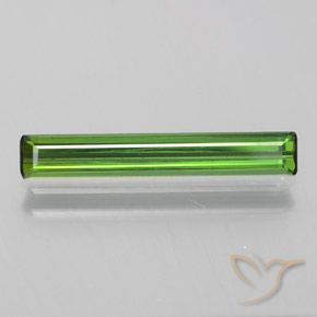1.33ct 자연스러운 포레스트 그린 전기석, 에메랄드 컷, VVS-VS